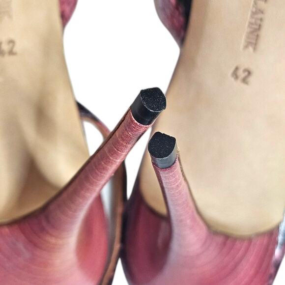 Manolo Blahnik Ronda Snake Embellished Heels - Picture 3 of 14